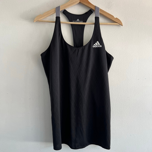 Adidas Black and White Women’s Tank Top M - Picture 2 of 7